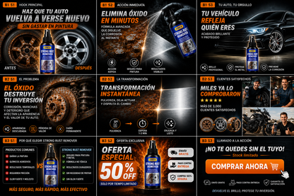 🏆Venta flash: 75 % de descuento⚡ ¡Más de 50 000 VENDIDOS! 🎉Auto-Rostentferner-Reiniger-Spray
