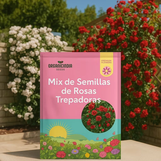 Semillas premium Mixtas de Rosas Trepadoras X 100 Semillas